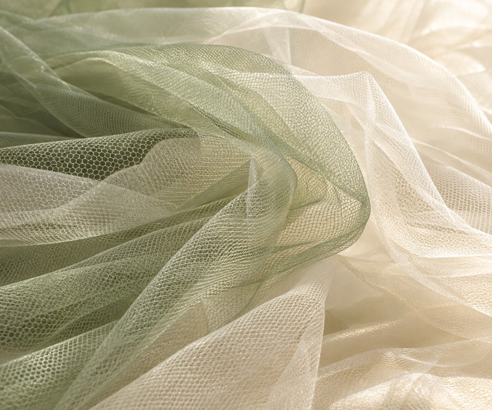 Mesh & tulle material detail